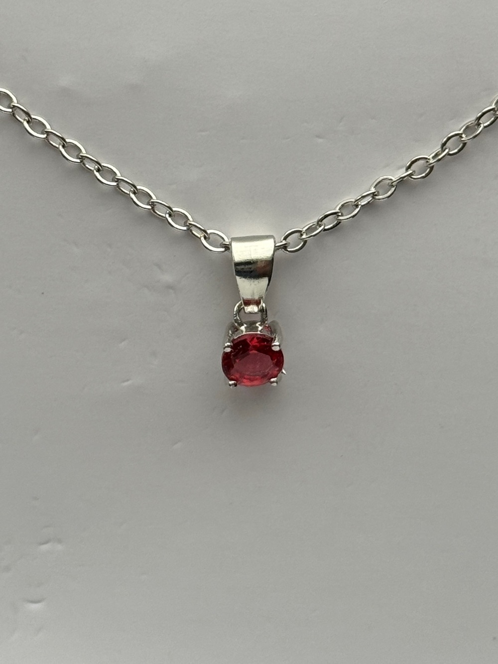 EFFY Princess Cruise Red Pendant Necklace 18” #8
